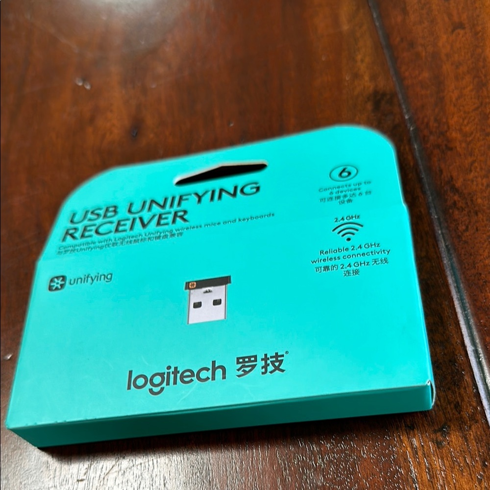 Logitech USB Unifying Receiver - Black New NIB